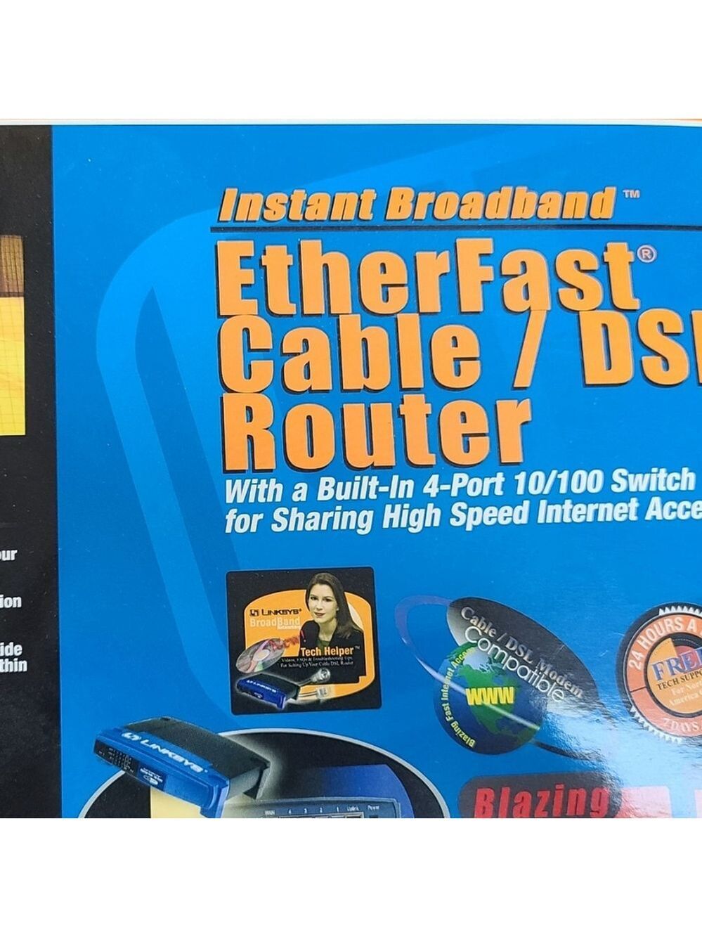 EtherFast Cable/DSL Router by LINKSYS - New Condition - Picture 5 of 5